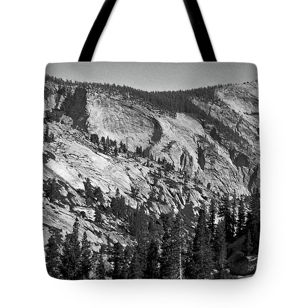 Landscapes Tote Bag featuring the photograph Tioga Pass by John Schneider