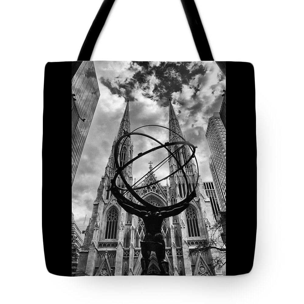 Atlas Tote Bag featuring the photograph Titan by Jessica Jenney