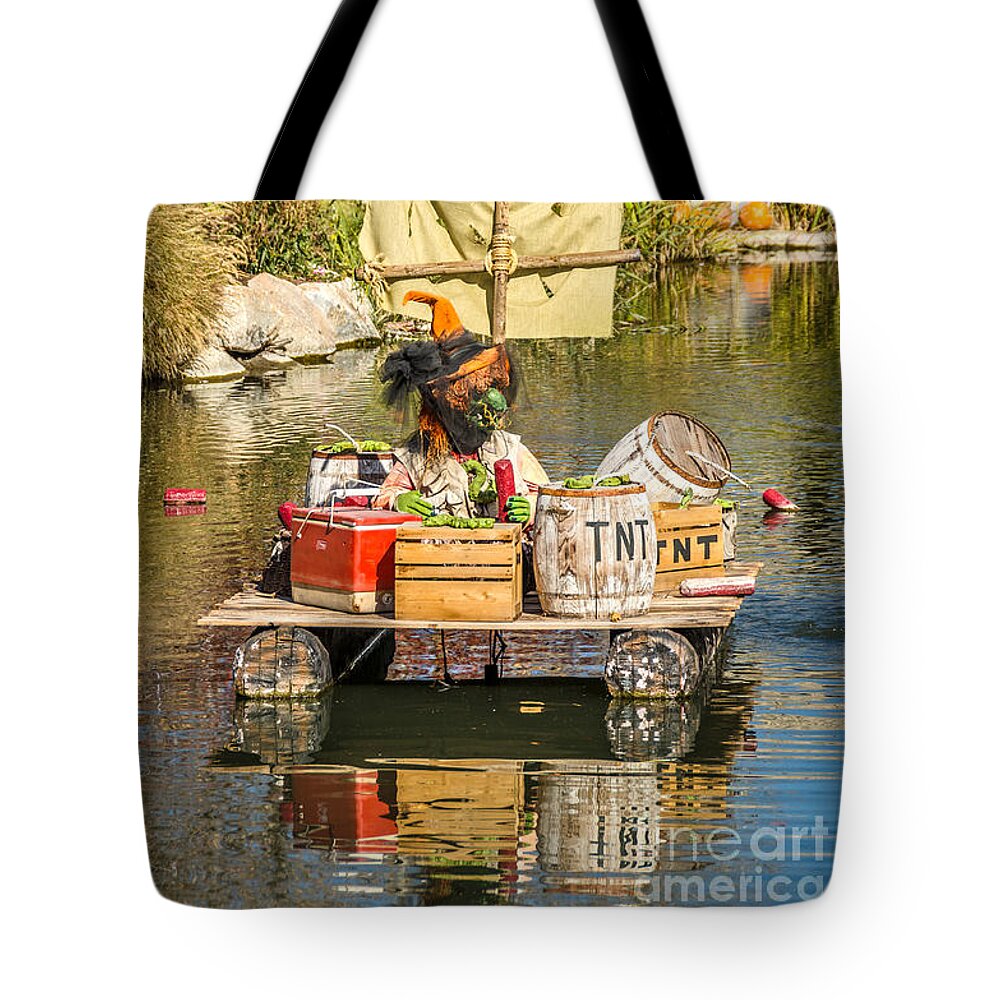 Halloween Tote Bag featuring the photograph TNT Witch by Sue Smith