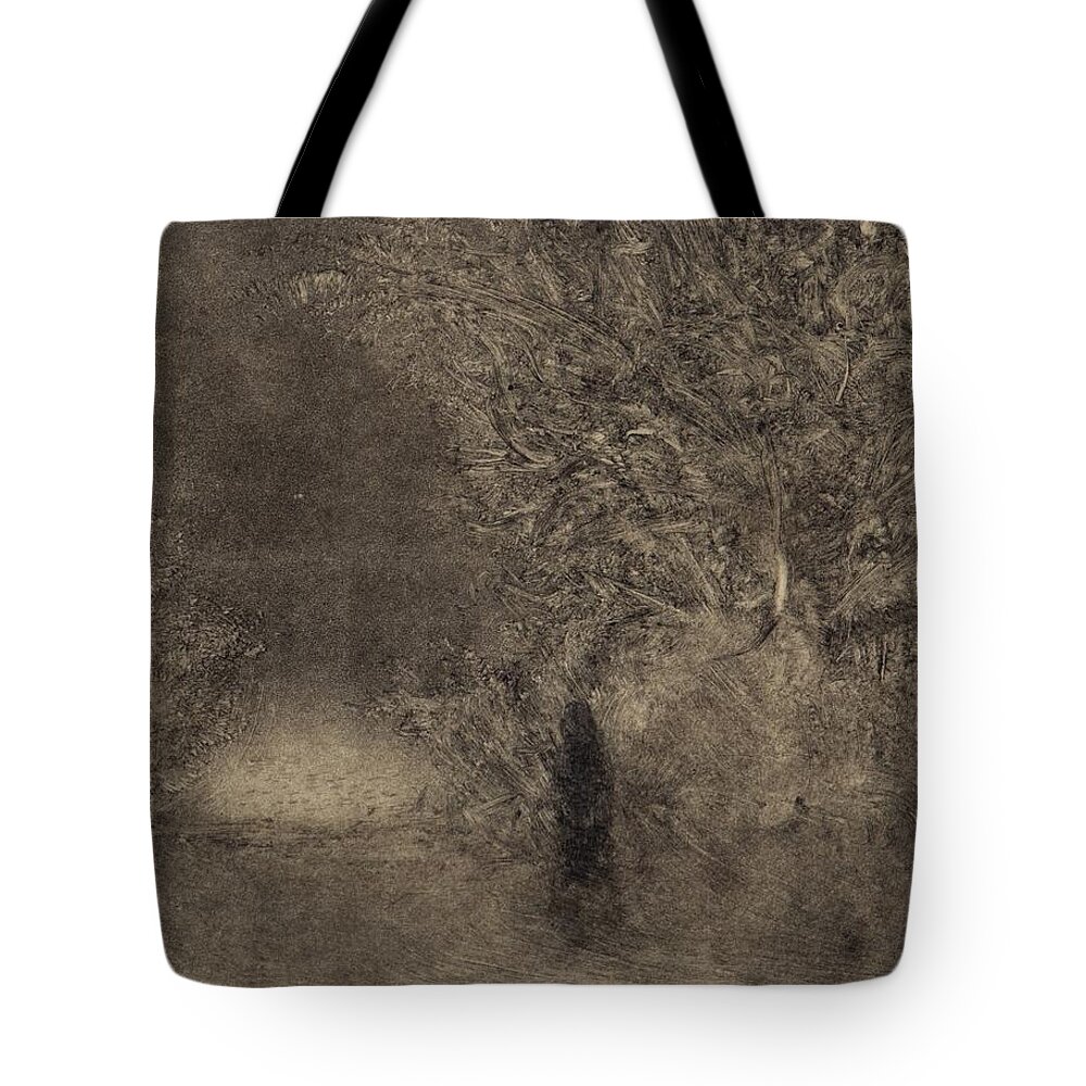 Traveler Tote Bag featuring the painting To the Sea by David Ladmore