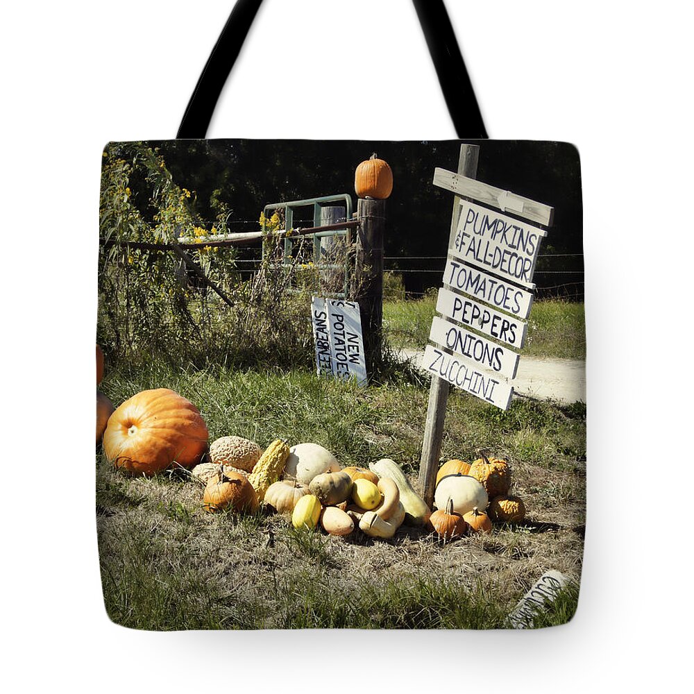 Harvest Tote Bag featuring the photograph Today's Harvest by Cricket Hackmann