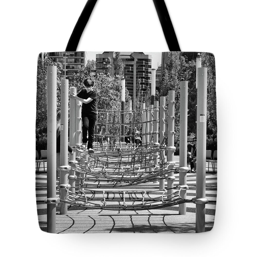 Top Of The World Tote Bag featuring the photograph Top of the World by Jessica Levant
