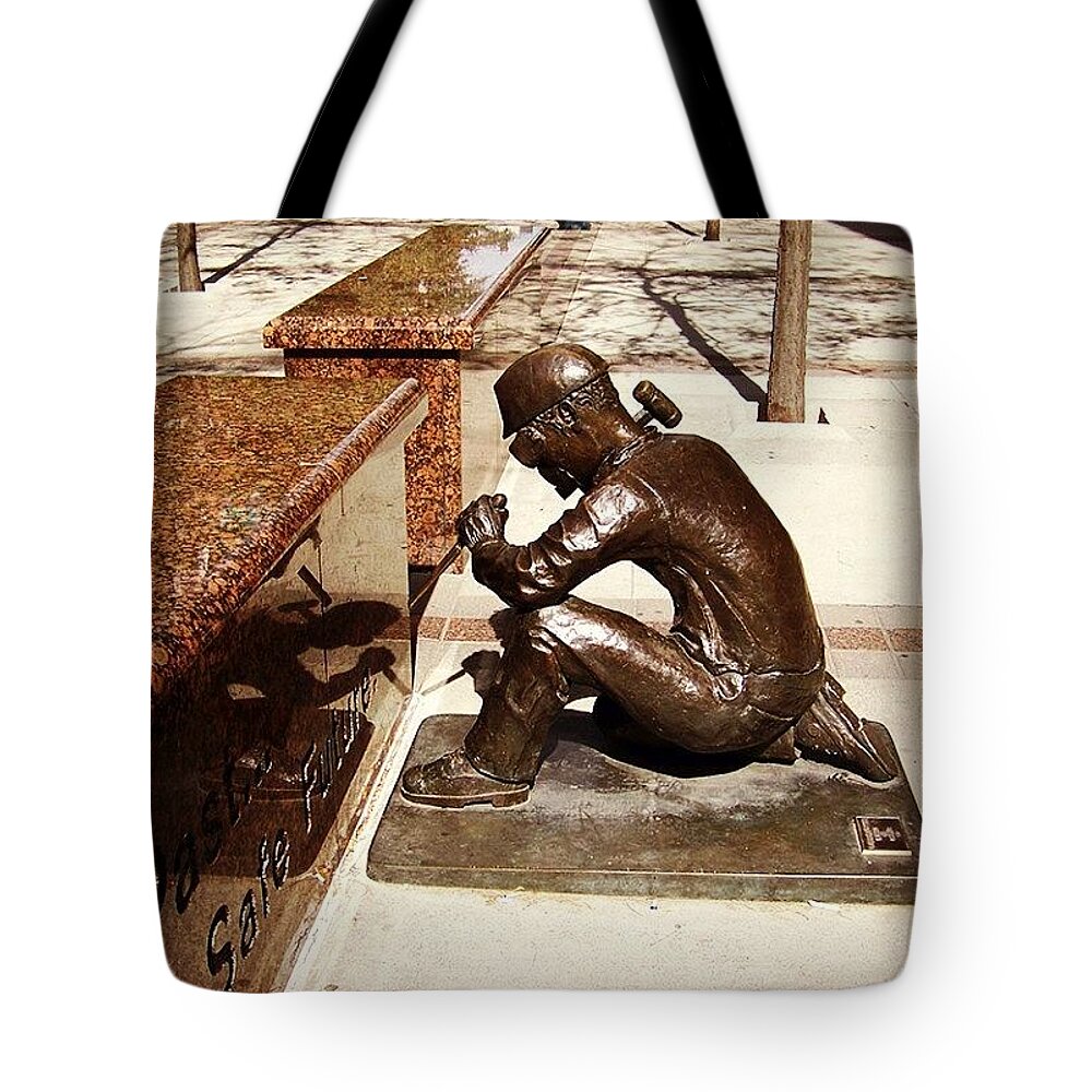 Photography Tote Bag featuring the photograph Toronto - Anonymity Of Prevention by Serge Averbukh