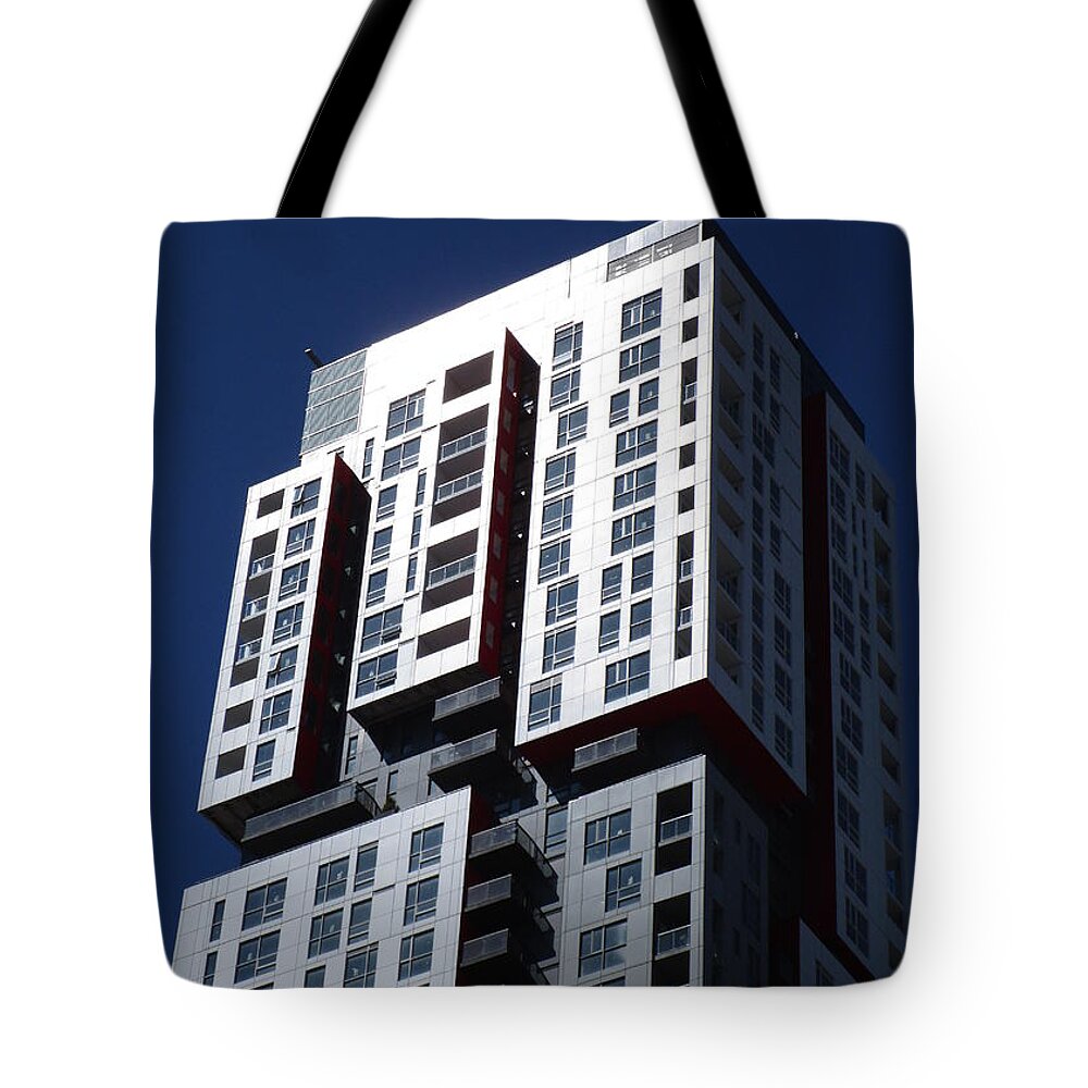 Toronto Skyscrapers Tote Bag featuring the photograph Toronto Skyscrapers 6 by Randall Weidner