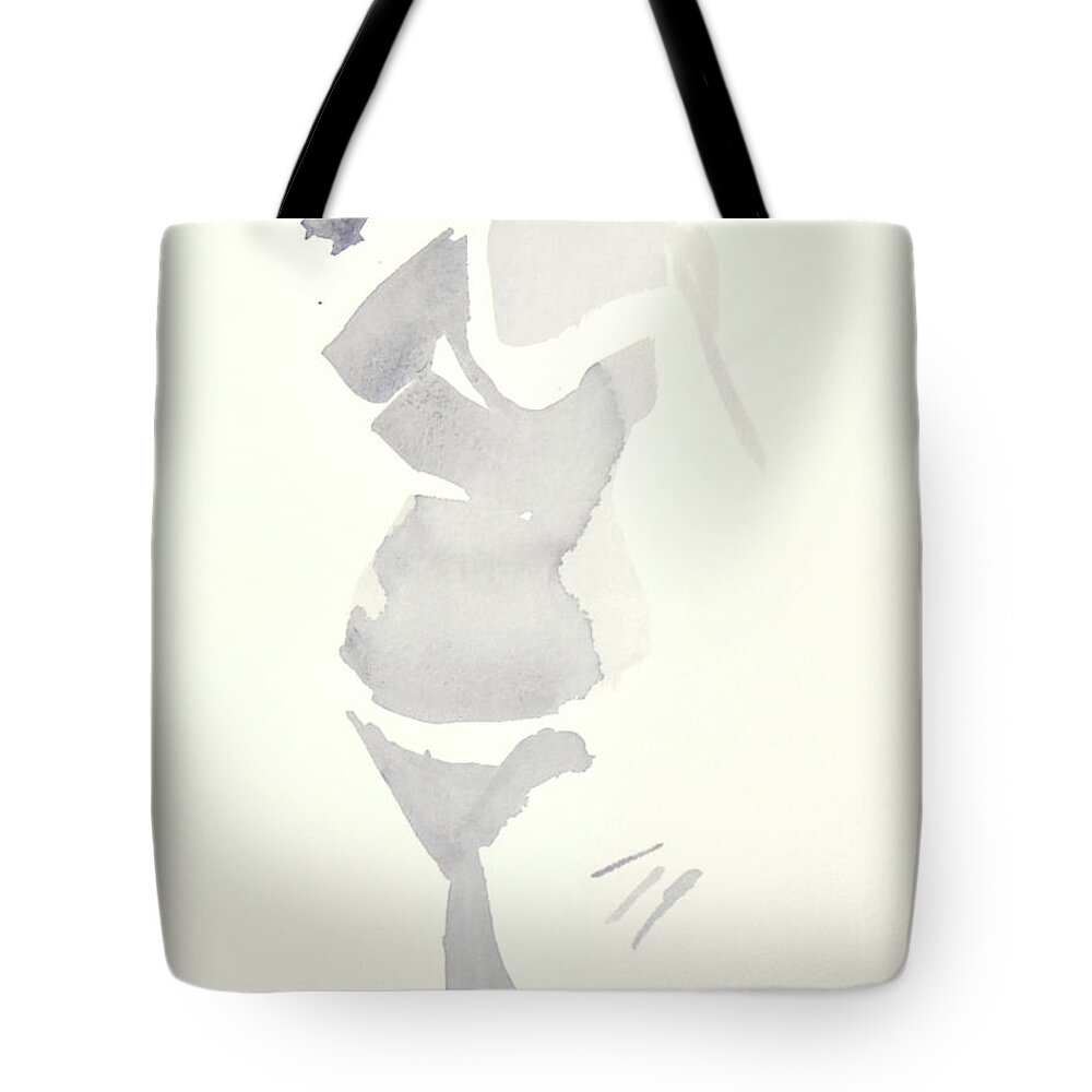 Torso Tote Bag featuring the painting torso_1228_clean_Up to 70 x 90 cm on canvas by Marica Ohlsson