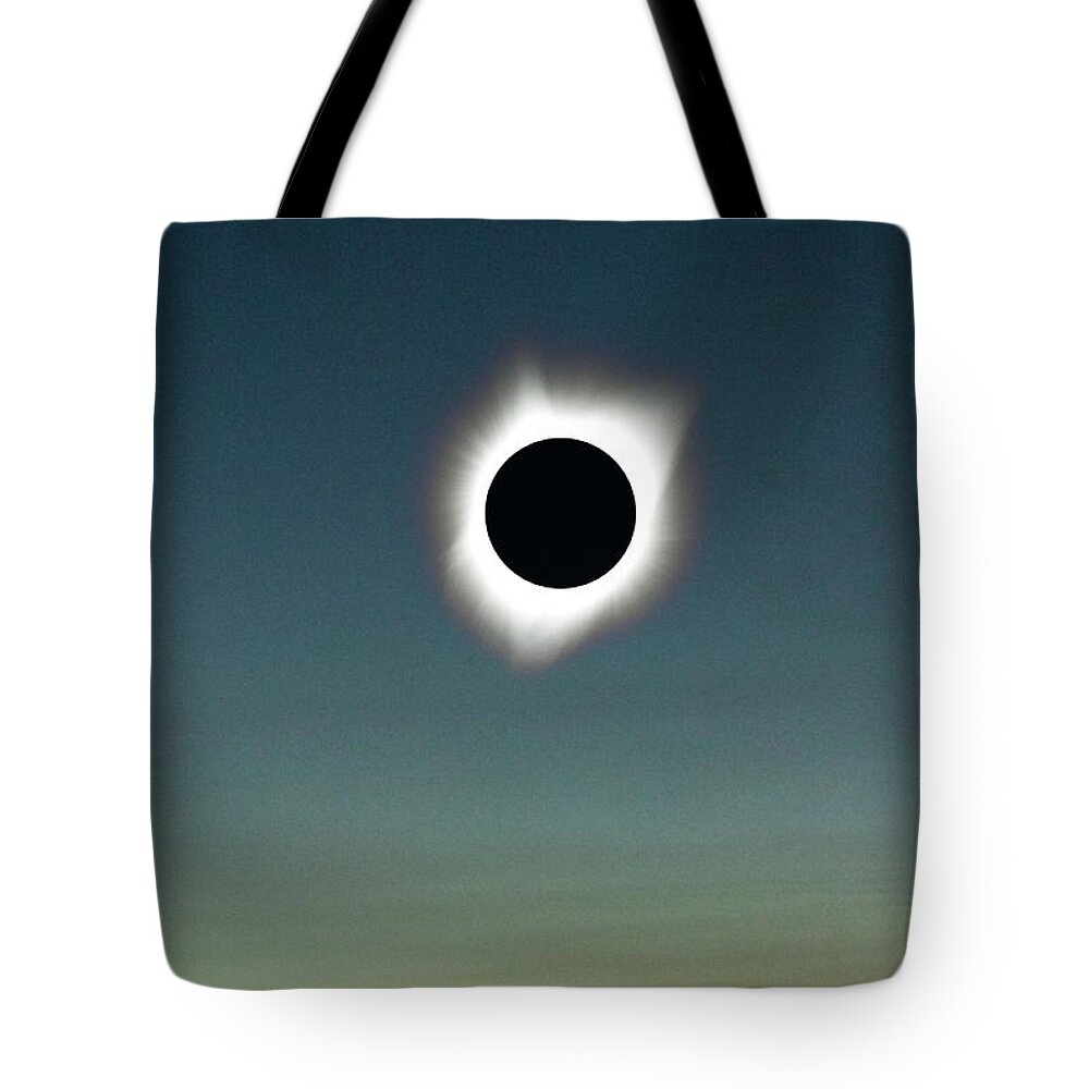 Eclipse Tote Bag featuring the photograph Totality by Morgan Wright