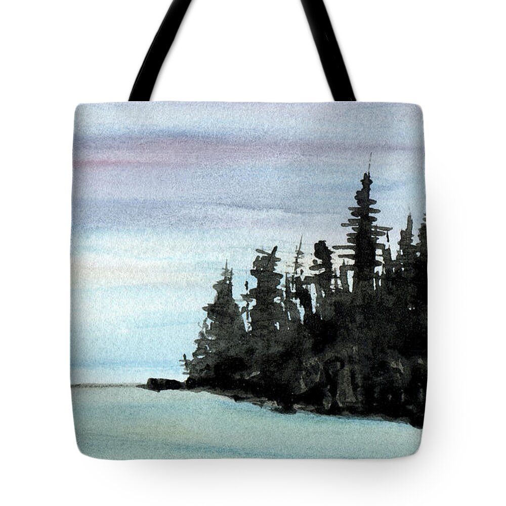 Great Tote Bag featuring the painting Traditional Laker by R Kyllo