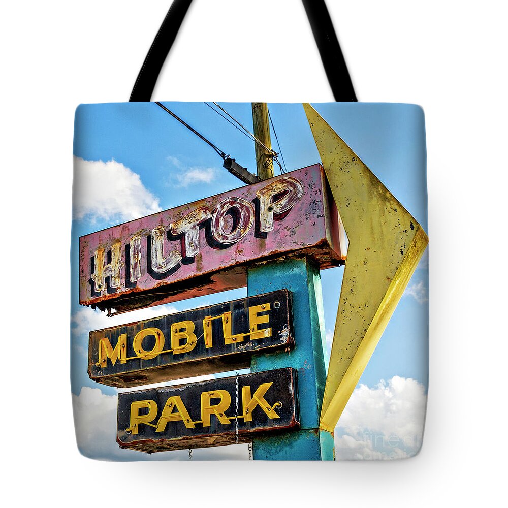 Square Tote Bag featuring the photograph Trailer for Sale or Rent by Lenore Locken