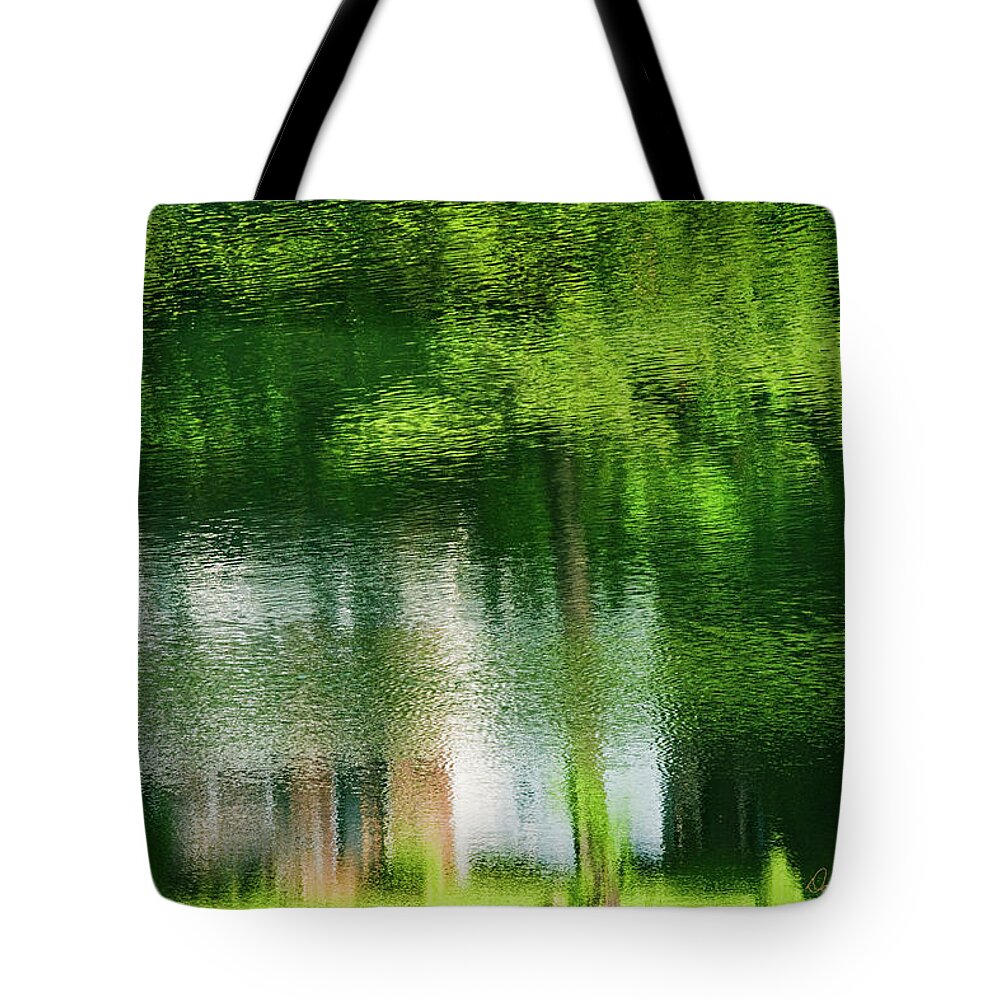 Landscape Tote Bag featuring the photograph Tranquility by Dan McGeorge