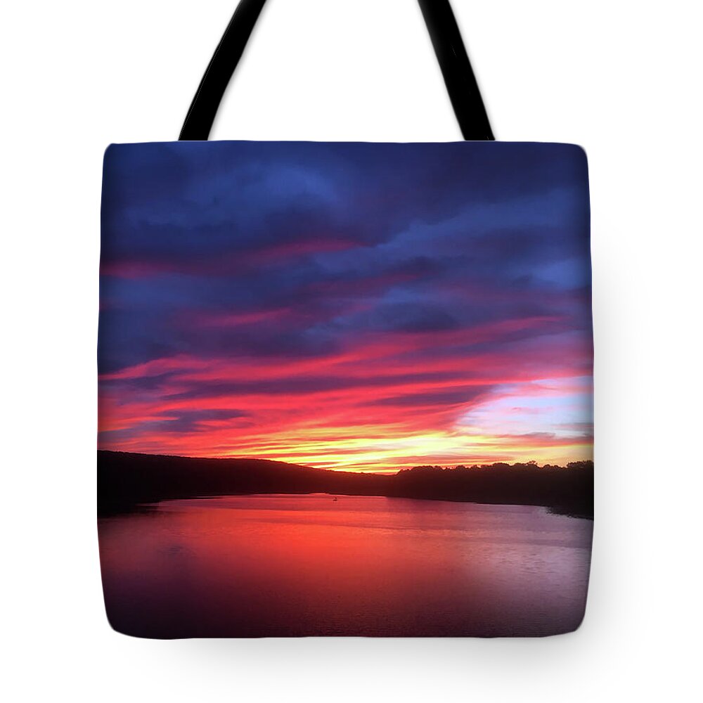 Lake Tote Bag featuring the photograph Tranquility II by Loretta Luglio