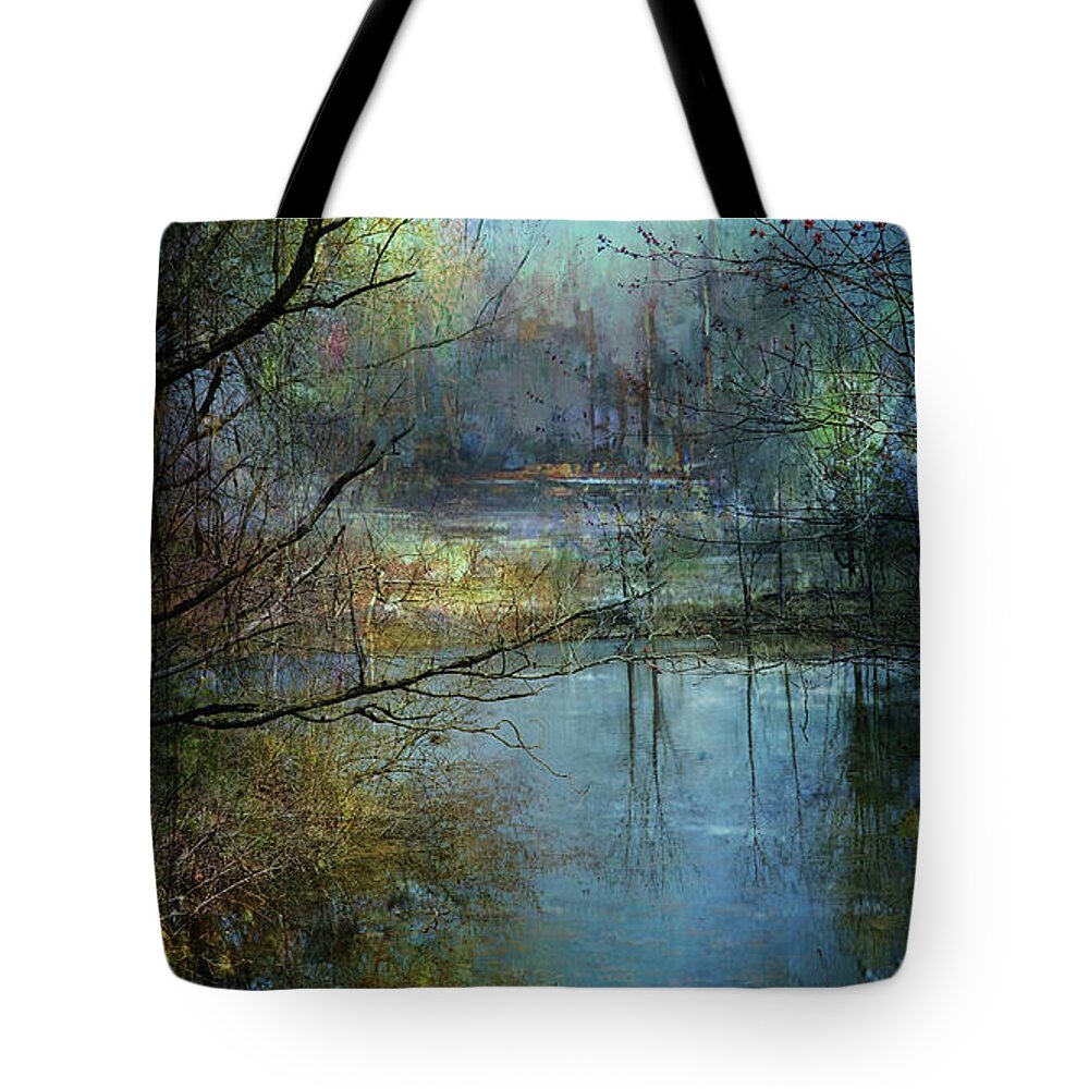 Tranquility Tote Bag featuring the photograph Tranquility by John Rivera