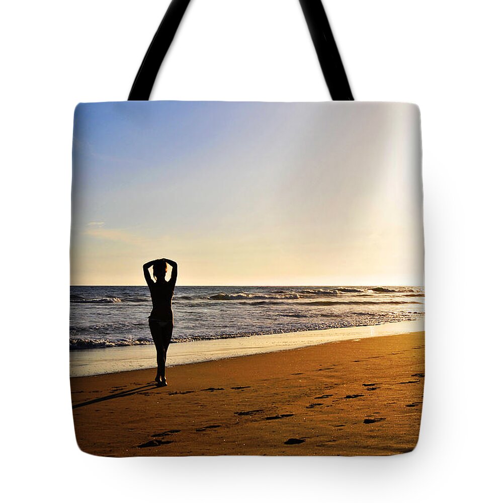 Glamour Photographs Tote Bag featuring the photograph Tranquility by Robert WK Clark