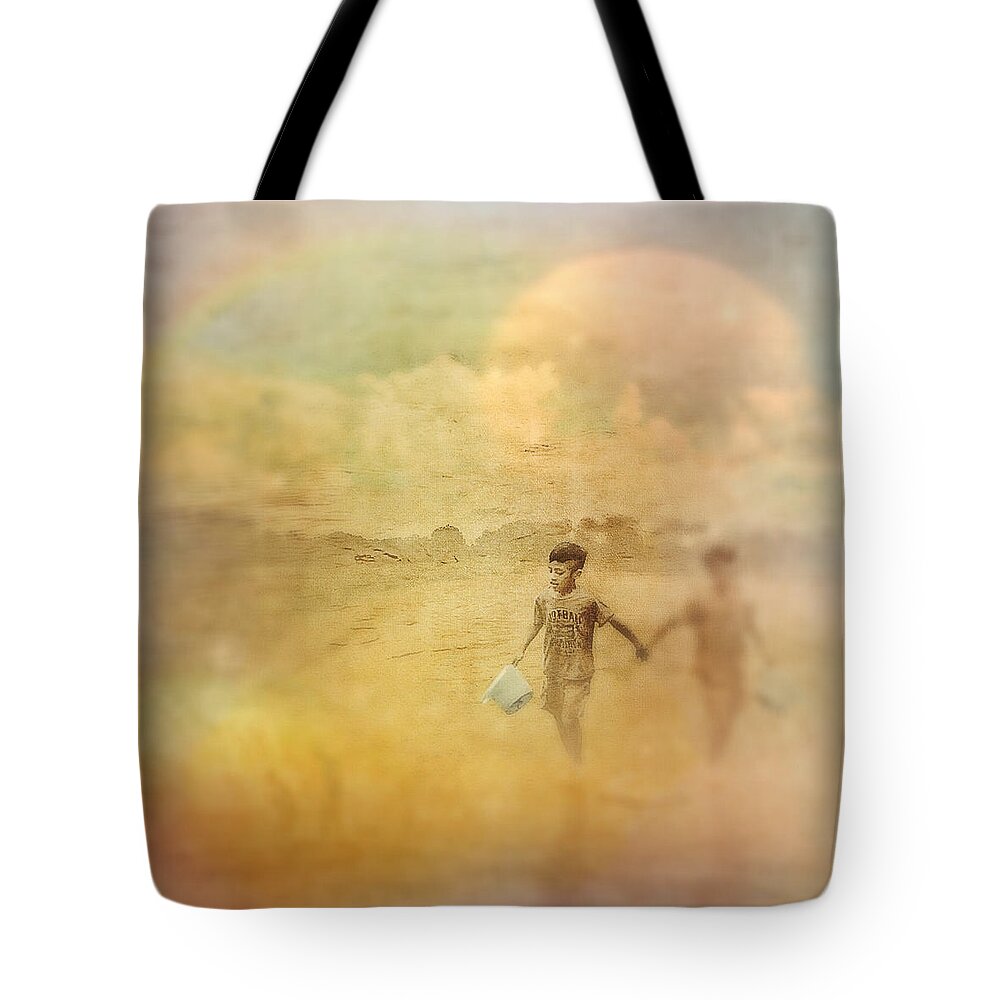 Digital Art Tote Bag featuring the digital art Travels In Temptation And Wonder by Melissa D Johnston
