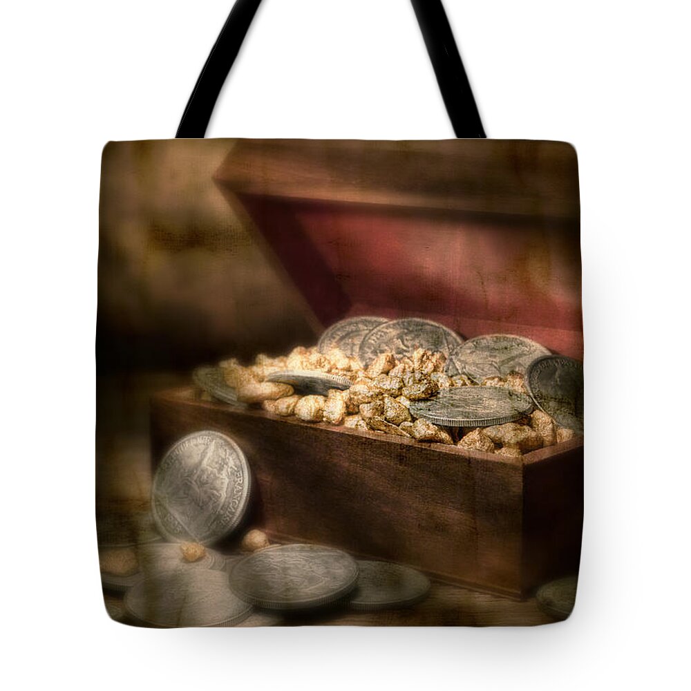 Money Tote Bag featuring the photograph Treasure Chest by Tom Mc Nemar
