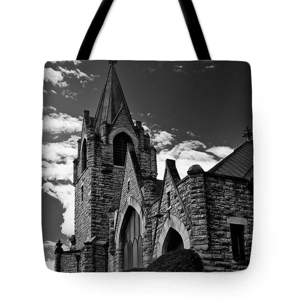 Church Tote Bag featuring the photograph Trinity Church by Mick Burkey