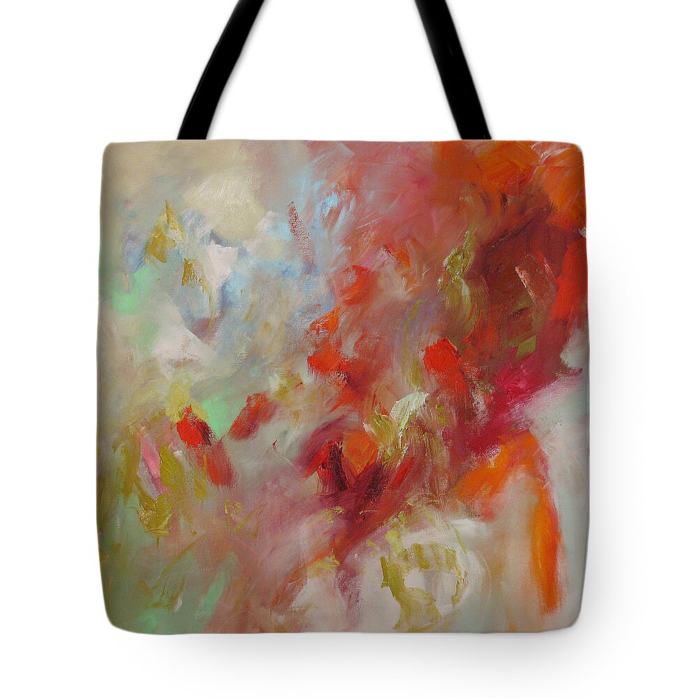 Art Tote Bag featuring the painting Triumph by Linda Monfort
