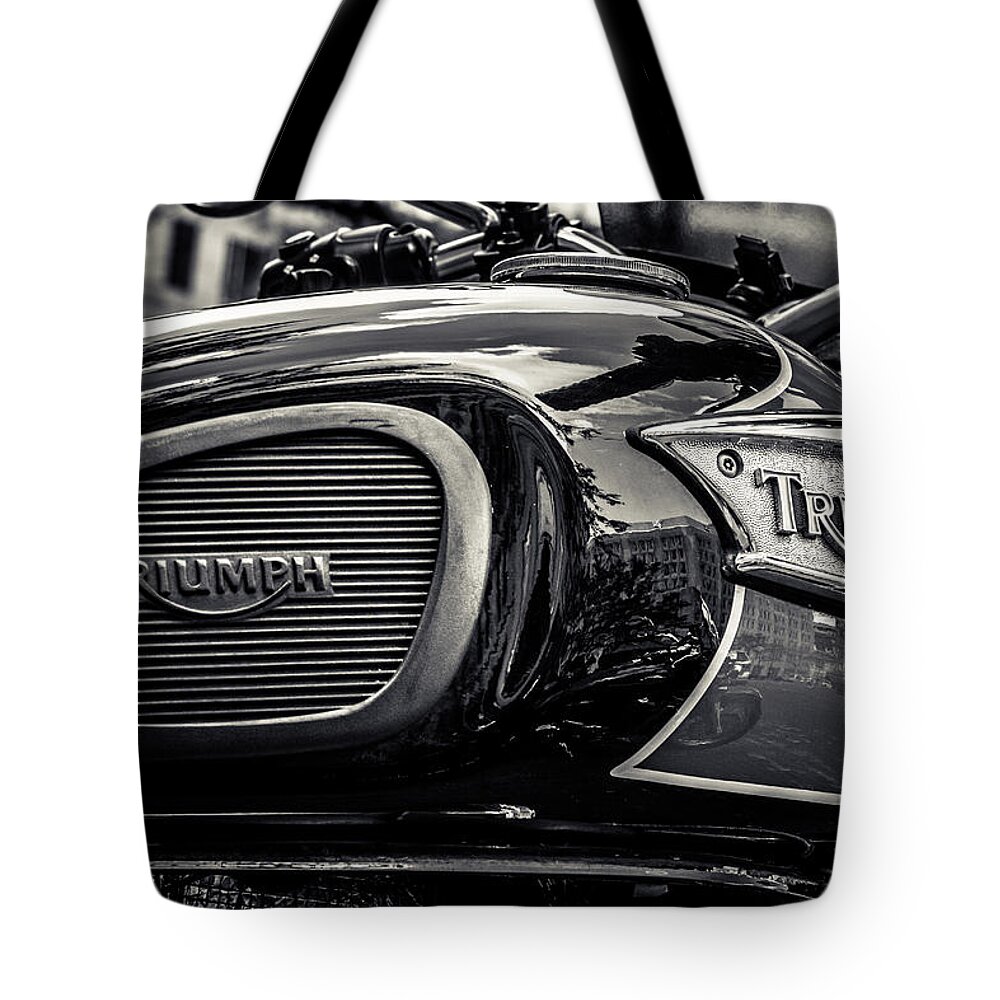 Triumph Tote Bag featuring the photograph Triumph by Off The Beaten Path Photography - Andrew Alexander