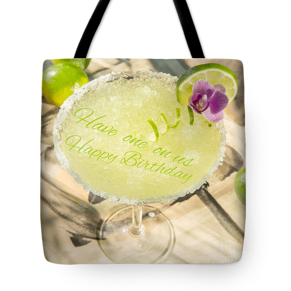 Iris Holzer Richardson Tote Bag featuring the photograph Tropical Drink by Iris Richardson