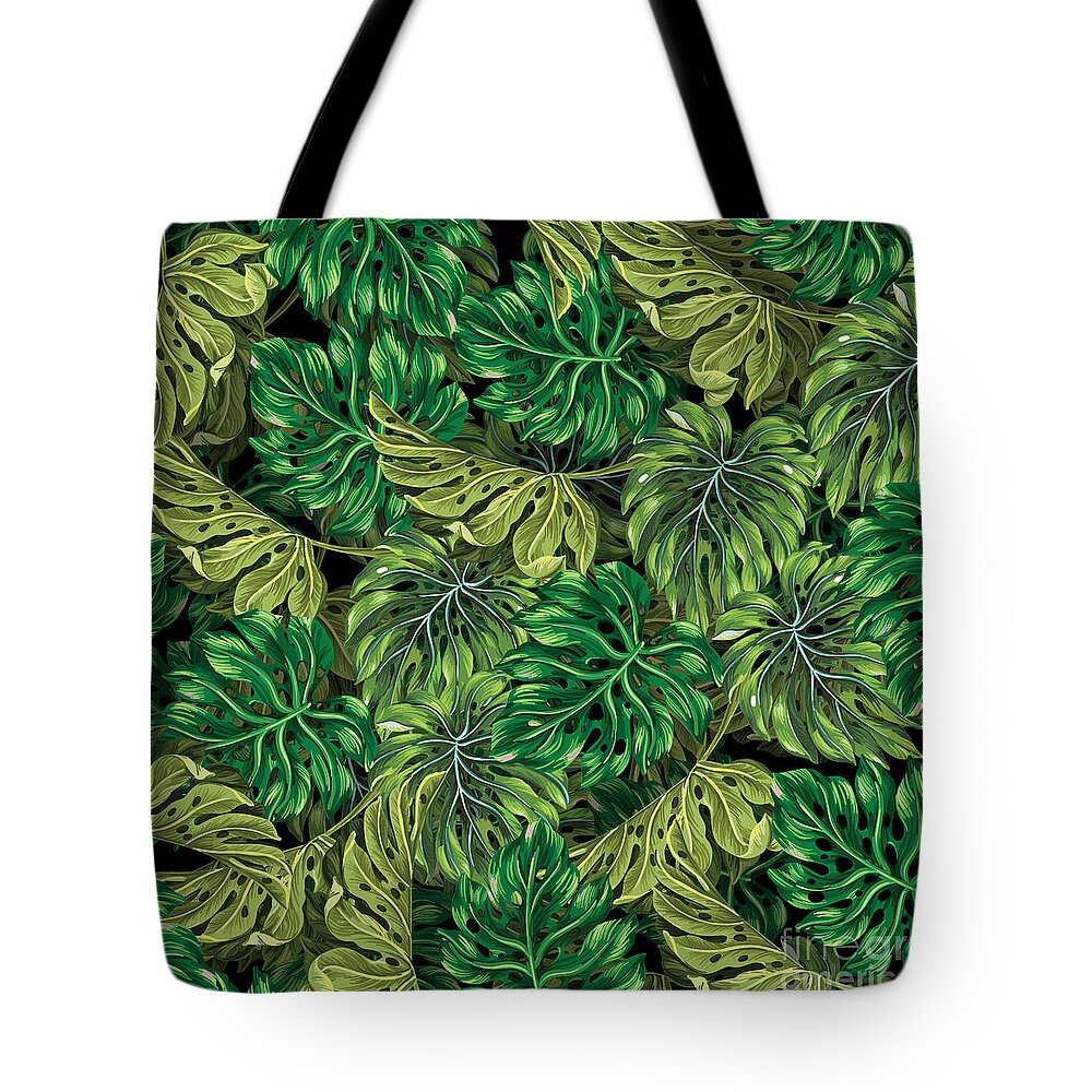 Summer Tote Bag featuring the photograph Tropical Haven 2 by Mark Ashkenazi