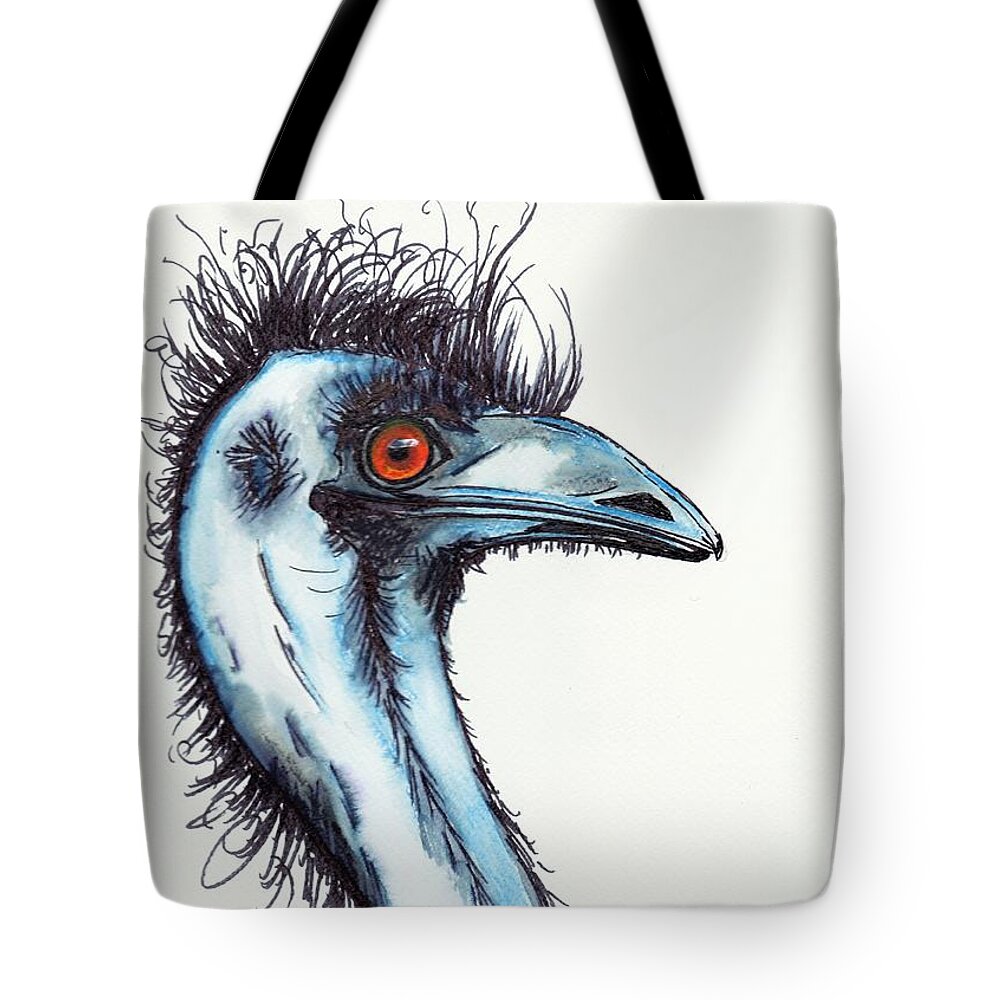 Australia Tote Bag featuring the painting True blue by Anne Gardner