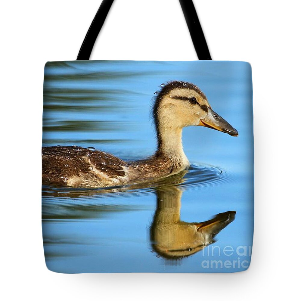 Adorable Tote Bag featuring the photograph True reflection by Heather King