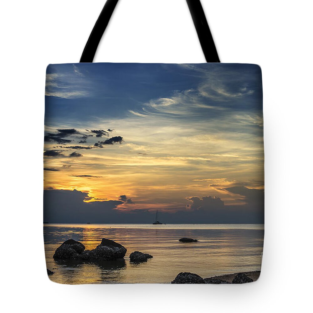 Michelle Meenawong Tote Bag featuring the photograph Turbulences by Michelle Meenawong
