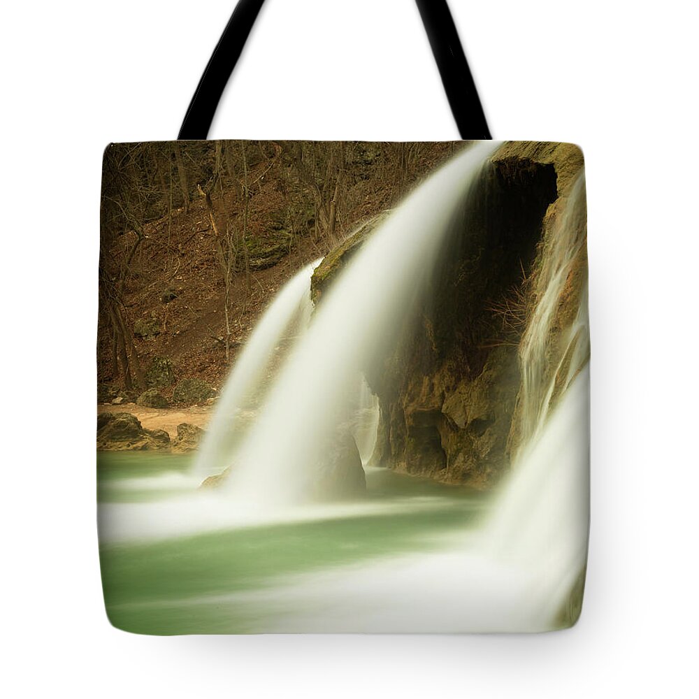 Nature Tote Bag featuring the photograph Turner Falls XXVII by Ricky Barnard