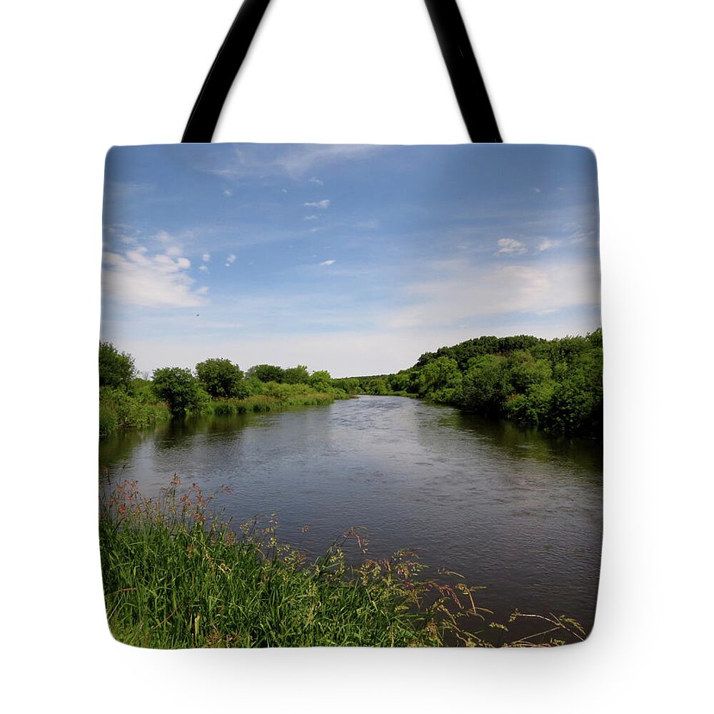  Tote Bag featuring the photograph Turtle Creek by Kimberly Mackowski