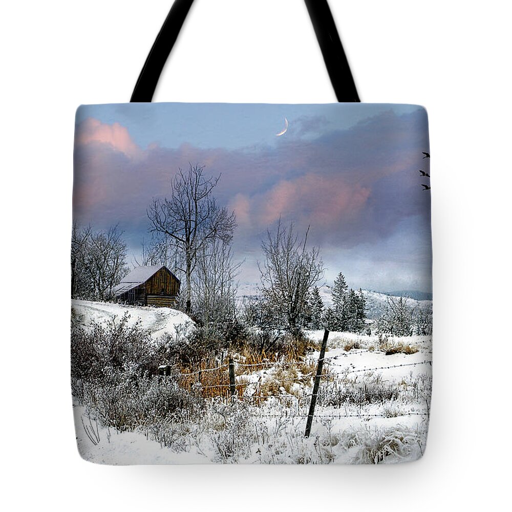 Barn Tote Bag featuring the photograph Twain's Barn by Ed Hall