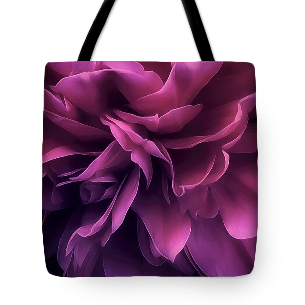 Flower Tote Bag featuring the photograph Twilight Breeze by Darlene Kwiatkowski