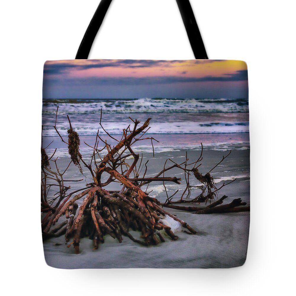 Beach Tote Bag featuring the photograph Twilight by Joseph Desiderio