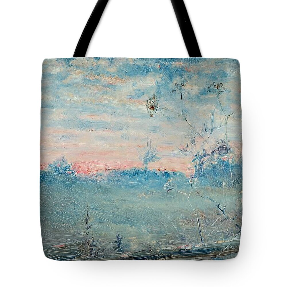 Nils Kreuger Tote Bag featuring the painting Twilight by MotionAge Designs