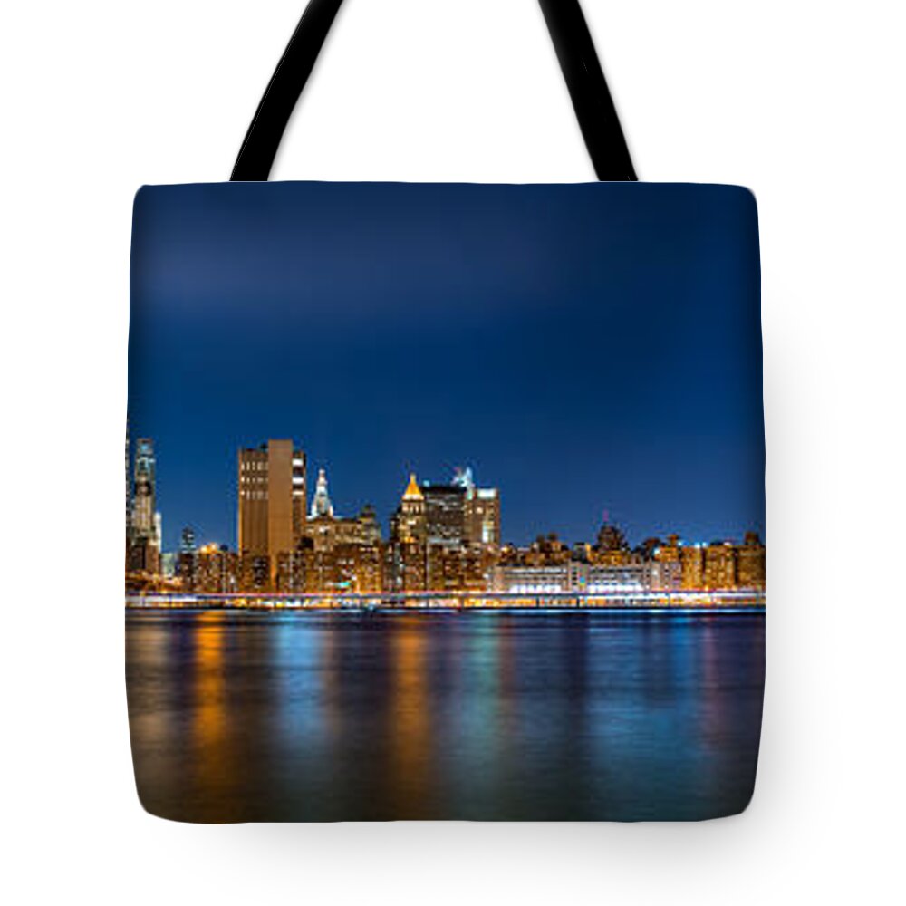 Architecture Tote Bag featuring the photograph Two Bridges by Mihai Andritoiu