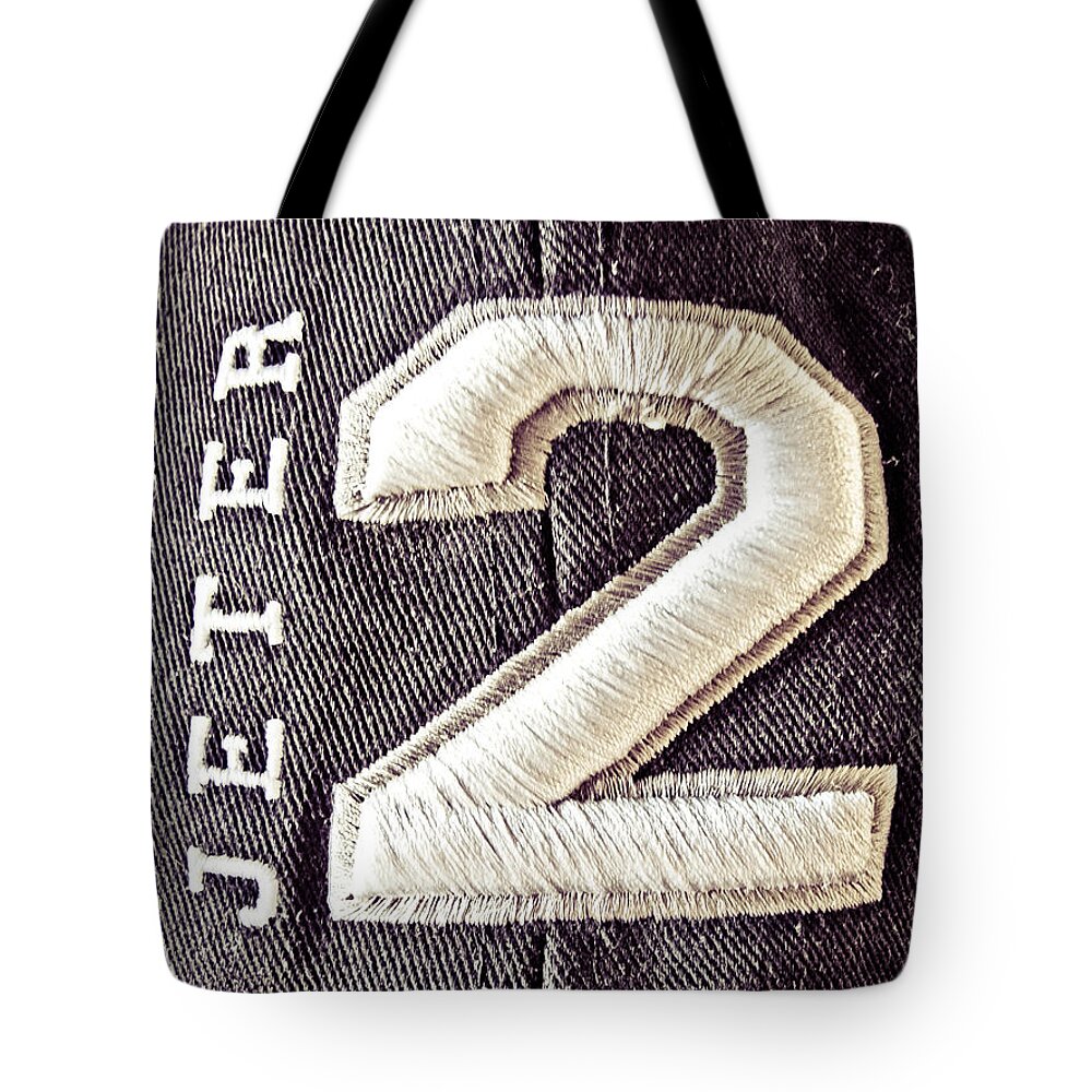 Baseball Tote Bag featuring the photograph Two by Colleen Kammerer