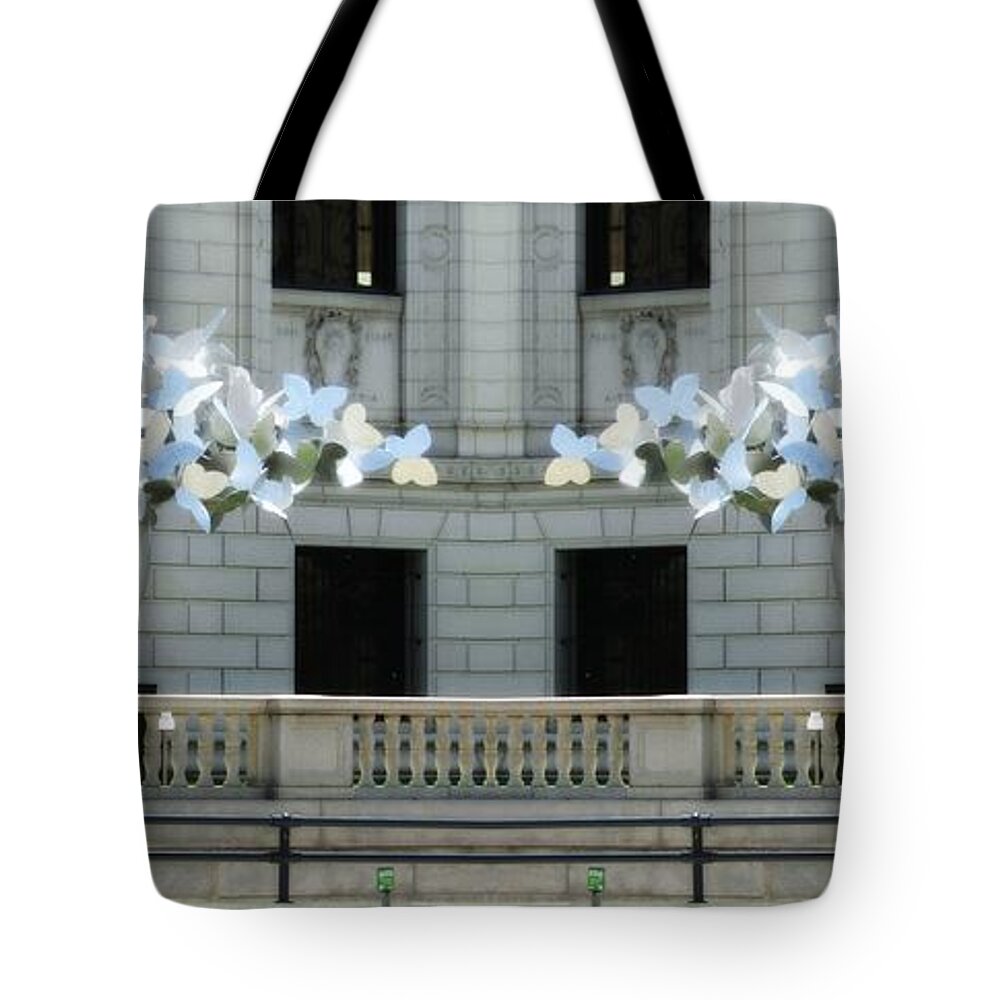  Tote Bag featuring the photograph Two Heads are Better by Kelly Awad