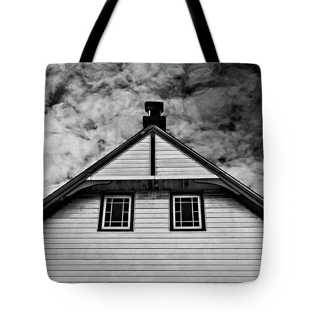 Photo Designs By Suzanne Stout Tote Bag featuring the photograph Two Windows by Suzanne Stout