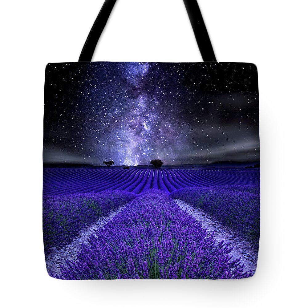 Night Tote Bag featuring the photograph Under the Stars by Jorge Maia