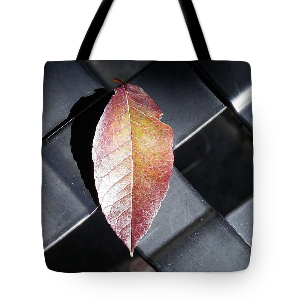 Leaf Tote Bag featuring the photograph Understated Elegance by Deborah Kunesh