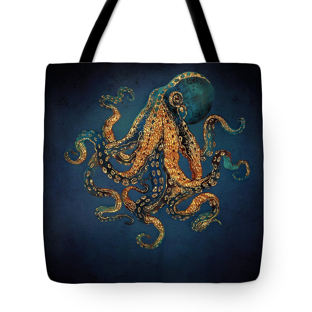 Water Tote Bag featuring the digital art Underwater Dream IV by Spacefrog Designs