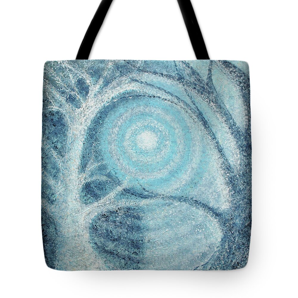 Trees Tote Bag featuring the painting Unity by Holly Carmichael