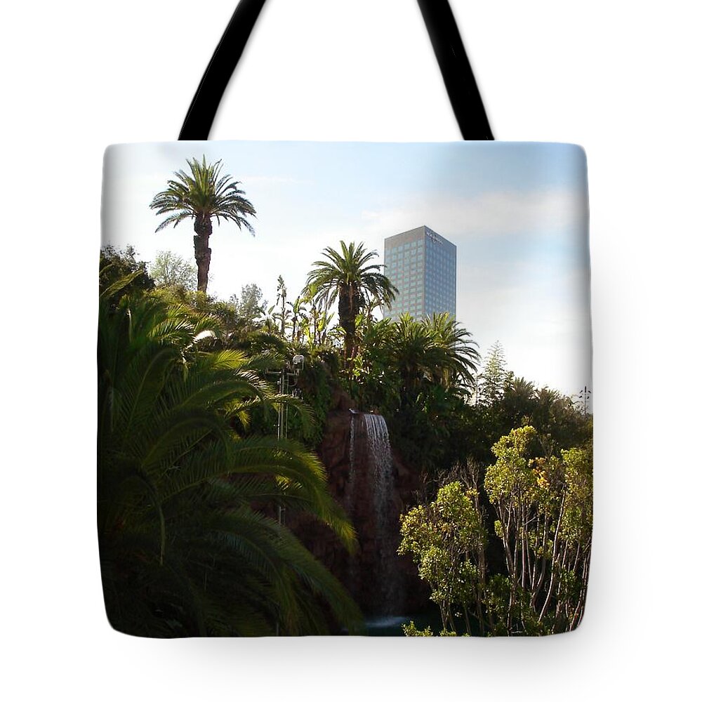 Universal Studios Pasadena California Tote Bag featuring the photograph Universal Studios View by Kenny Glover