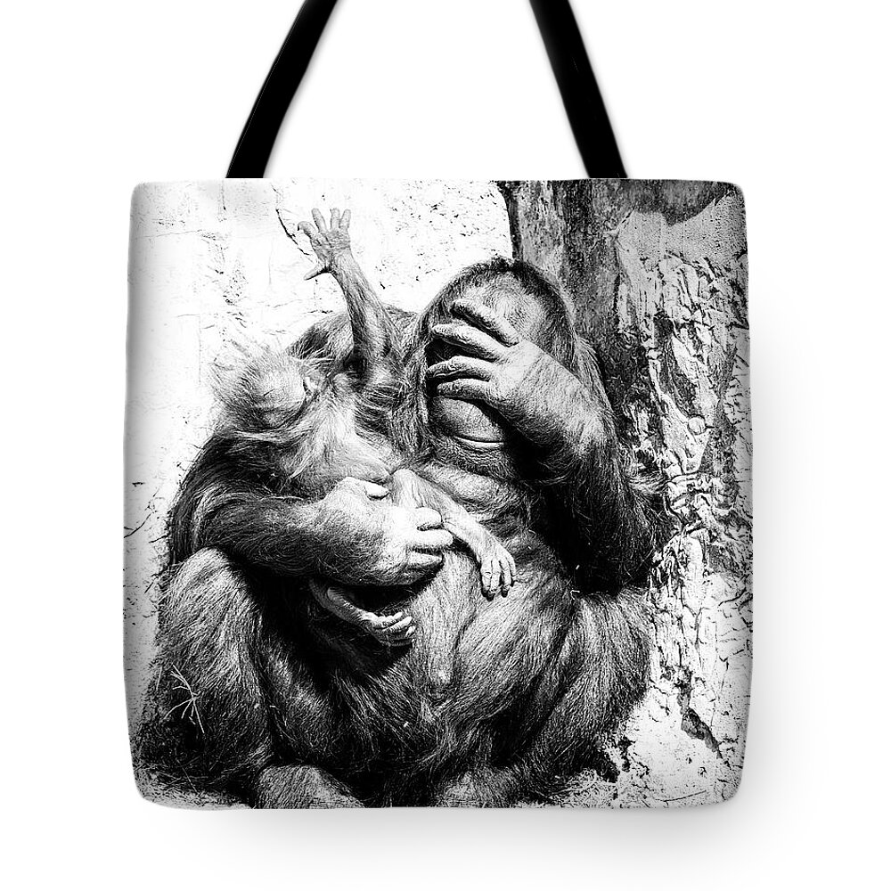 Crystal Yingling Tote Bag featuring the photograph Unruly by Ghostwinds Photography
