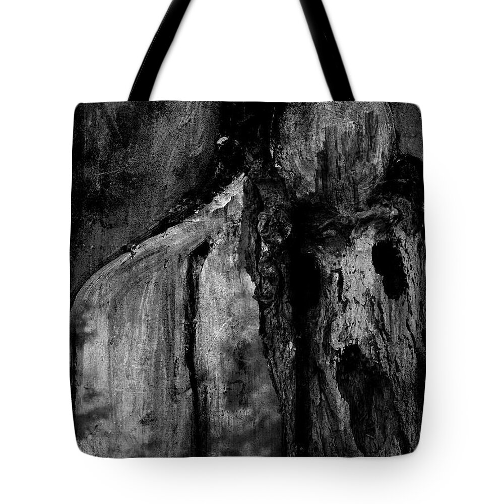 Face Tote Bag featuring the digital art Untitled 06June2015 by Jim Vance