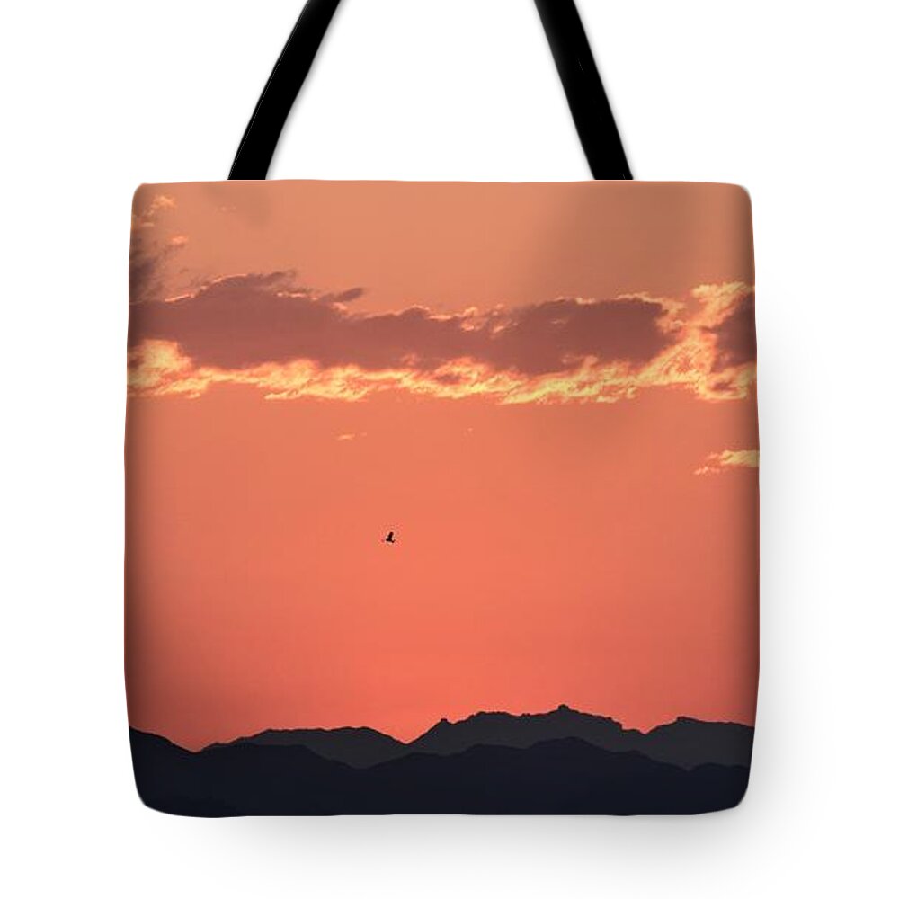 Sunrise Tote Bag featuring the photograph Up Early by John Glass