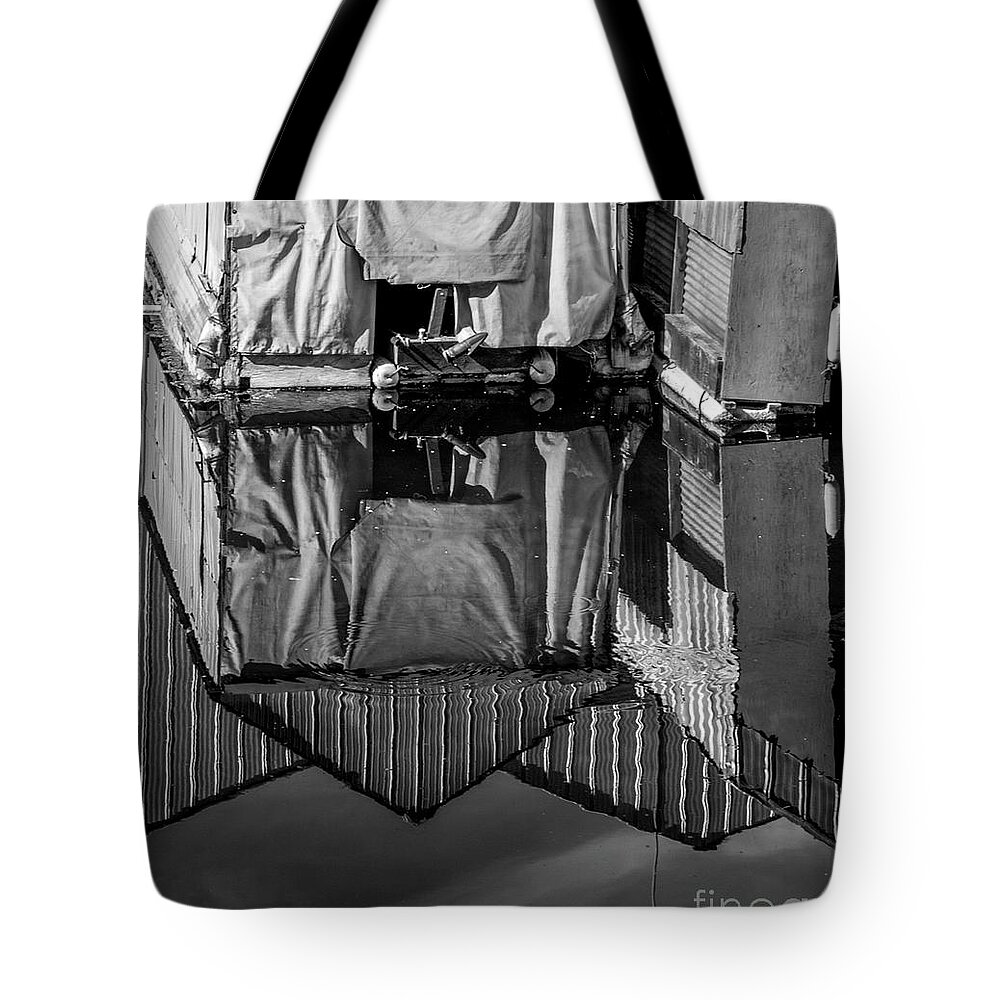 Reflections Tote Bag featuring the photograph Upside Down by Barry Weiss