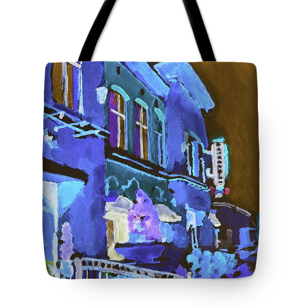 Urban Art Tote Bag featuring the painting Urban Art by Ruben Carrillo