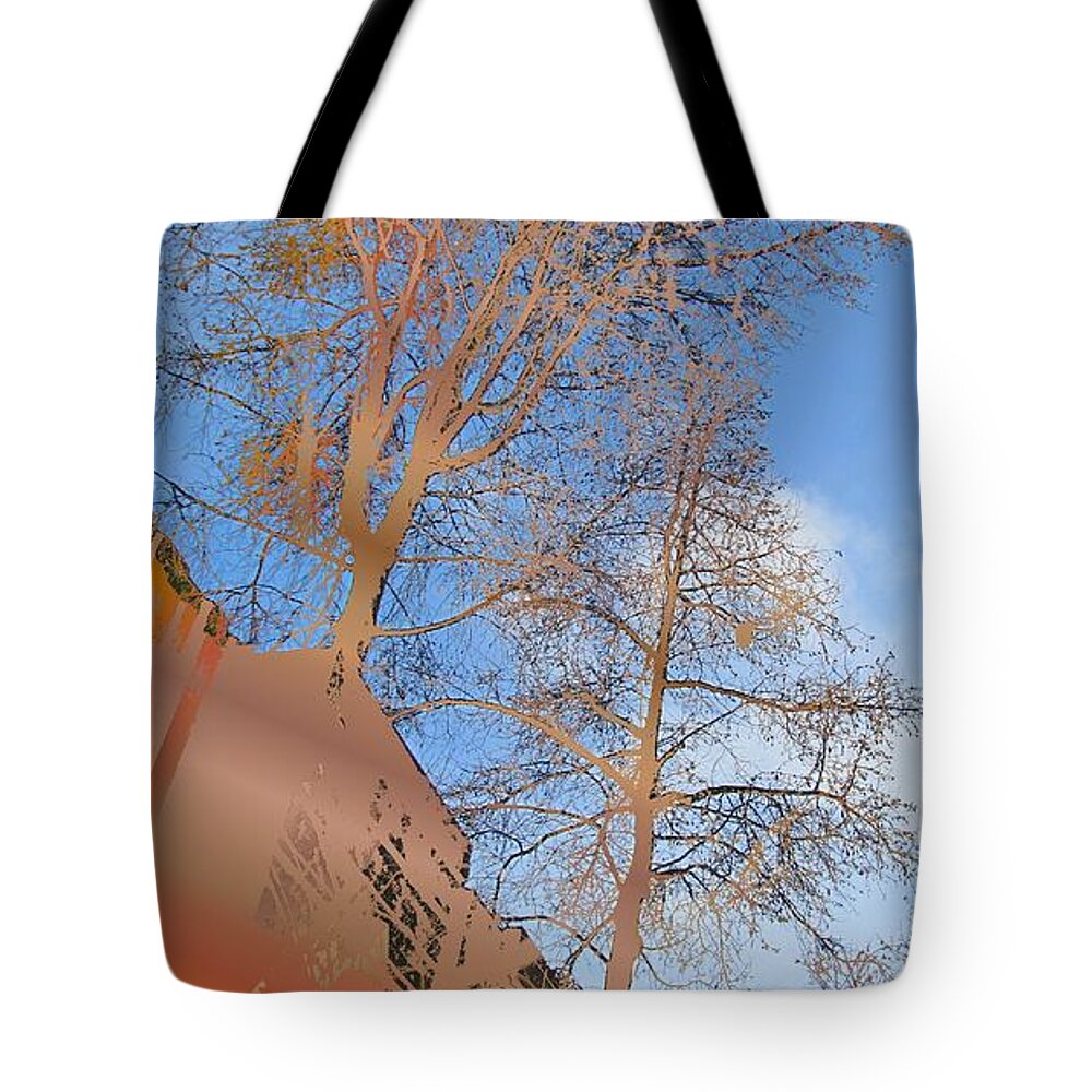 Seattle Tote Bag featuring the photograph Urban Canyon by Tim Allen
