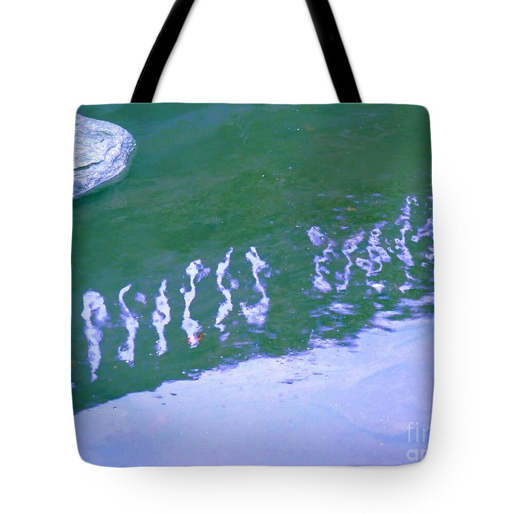 Water Tote Bag featuring the photograph Vacillate by Sybil Staples
