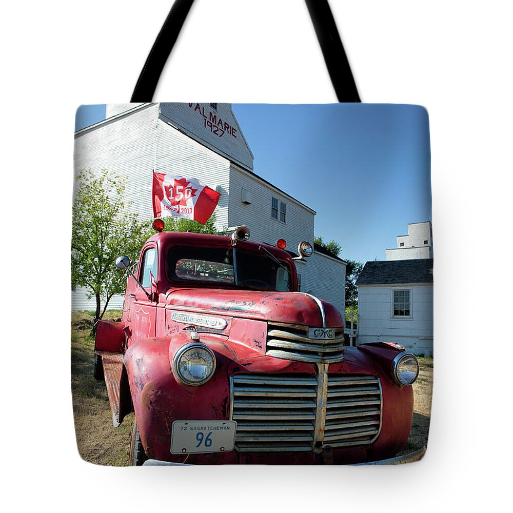 Canada Tote Bag featuring the photograph Val Marie, SK by David Buhler