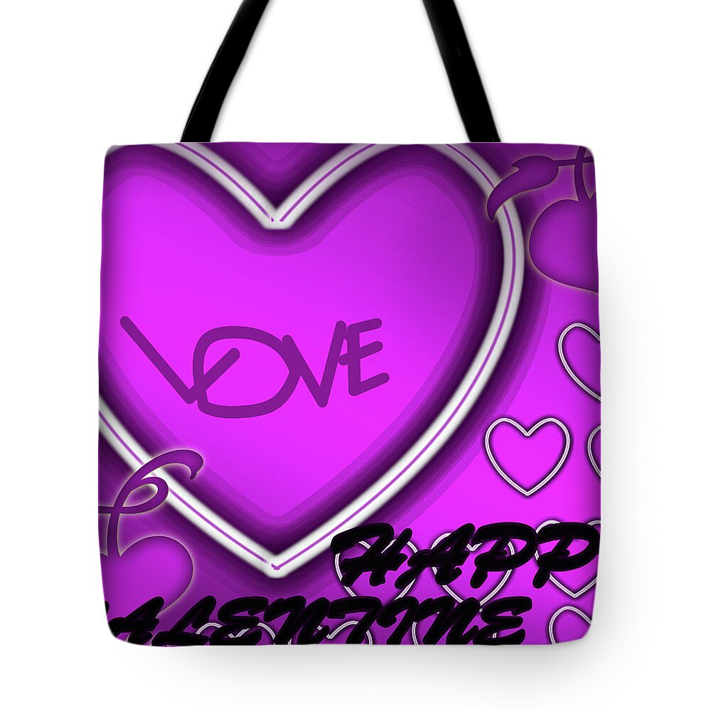 Valentine Tote Bag featuring the photograph Valentine's Day by Dani Awaludin